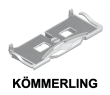 Glasfalzeinlagen FÜR KÖMMERLING/PROFINE